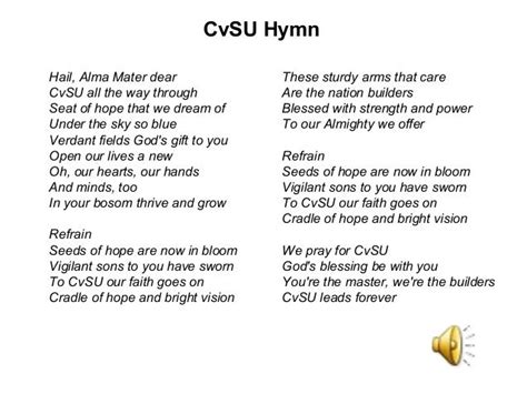 qcu hymn lyrics